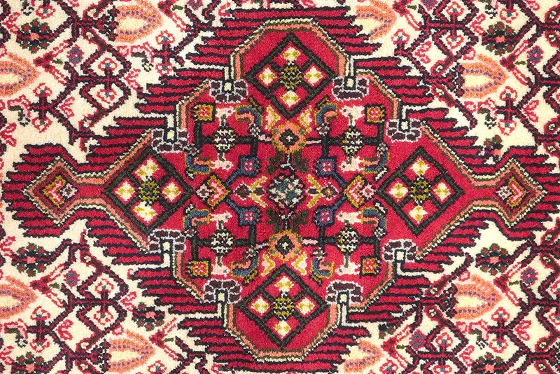 Assadabad · Handgeknüpft – Beige, 195x81 cm