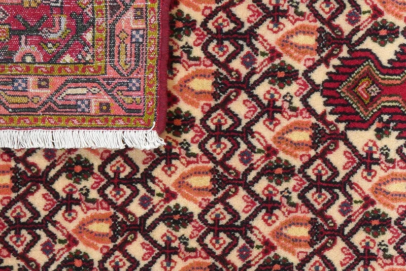 Assadabad · Handgeknüpft – Beige, 195x81 cm