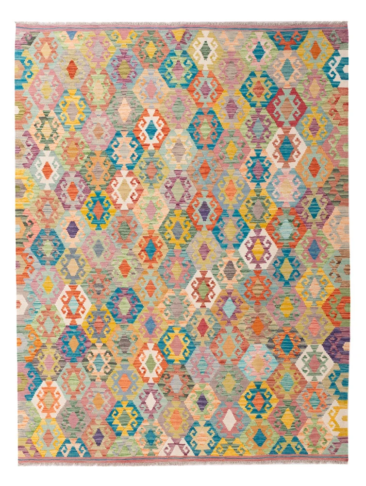 Kelim Maimene Teppich 188x250cm - bunt