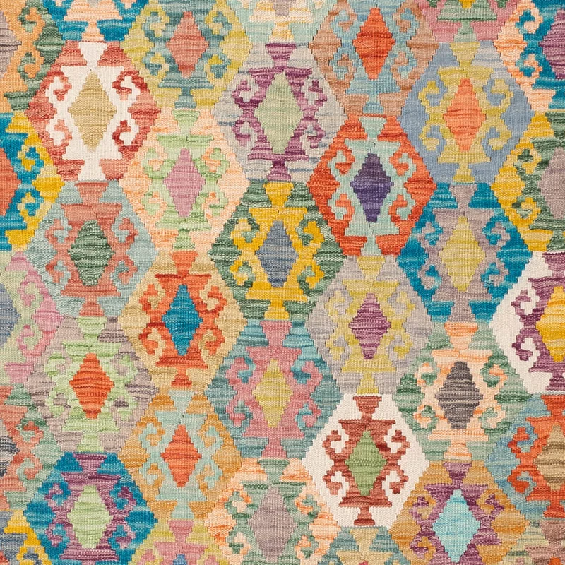 Kelim Maimene Teppich 188x250cm - bunt