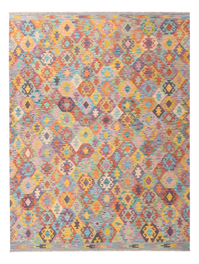 Kelim Maimene Teppich 188x246cm - bunt