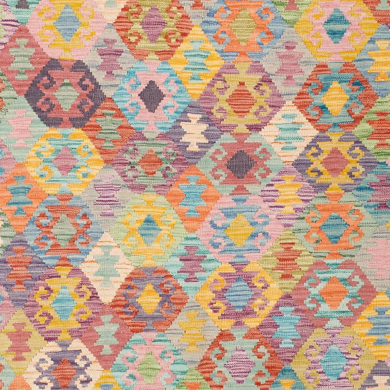 Kelim Maimene Teppich 188x246cm - bunt