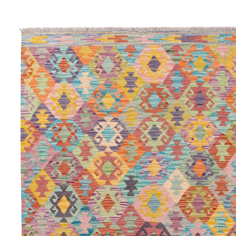 Kelim Maimene Teppich 188x246cm - bunt