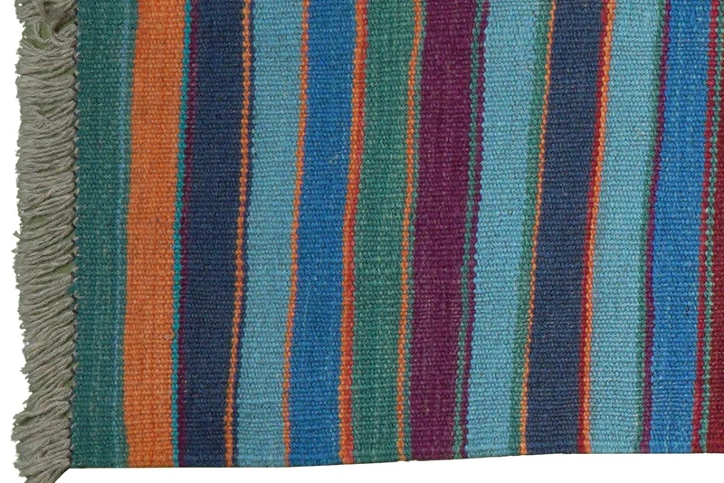 Kelim Gashgai · Handgewebt – Bunt, 194x57 cm