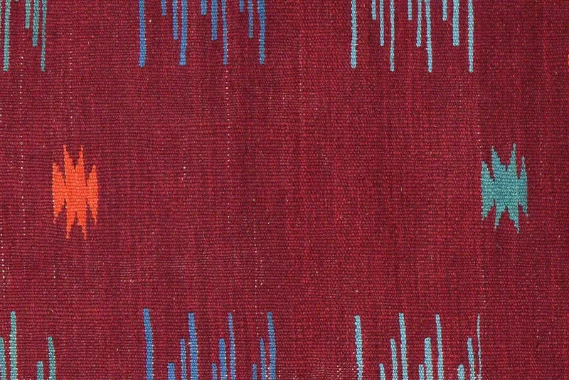 Kelim Gashgai · Handgewebt – Bunt, 200x61 cm