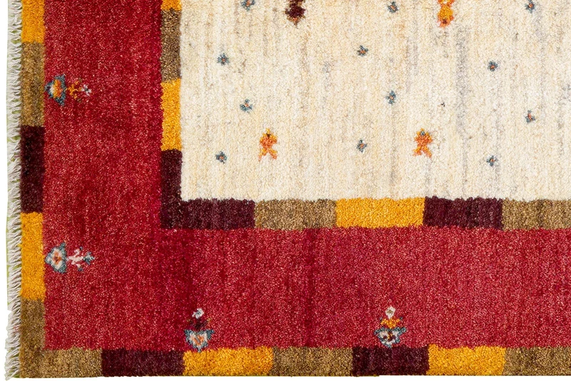 Gabbeh Sonnat · Handgeknüpft – Beige, 153x103 cm