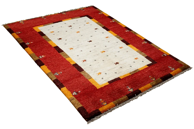 Gabbeh Sonnat · Handgeknüpft – Beige, 153x103 cm