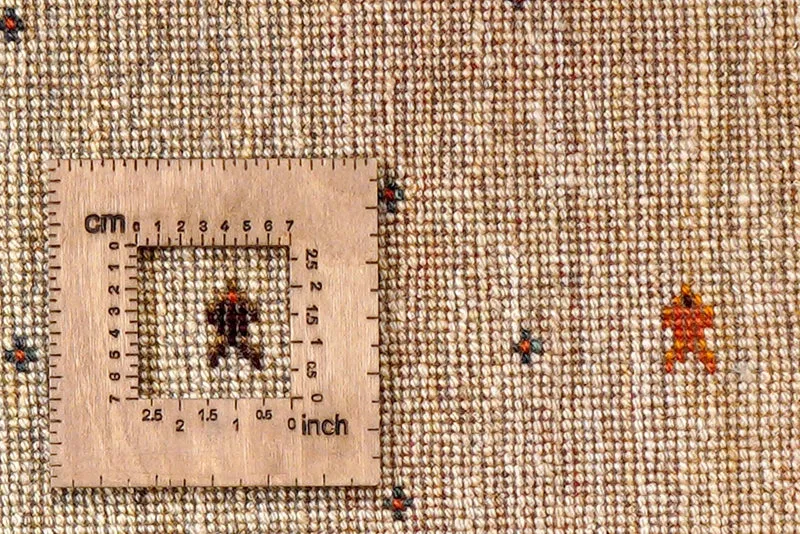 Gabbeh Sonnat · Handgeknüpft – Beige, 153x103 cm