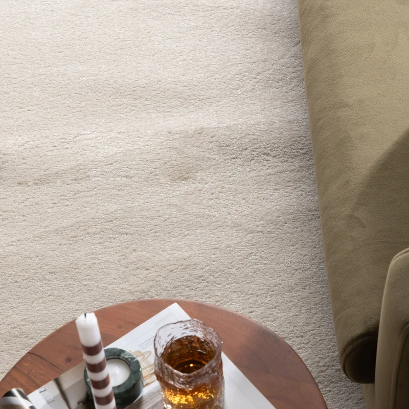 Kurzflor Teppich - Essenza Creme