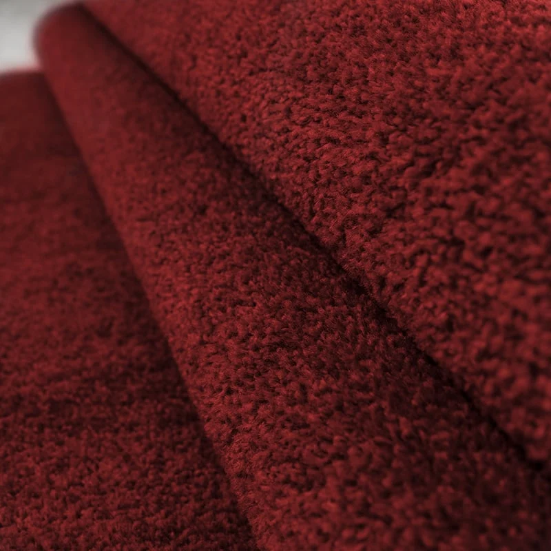 Kurzflor Teppich - Asa Rot