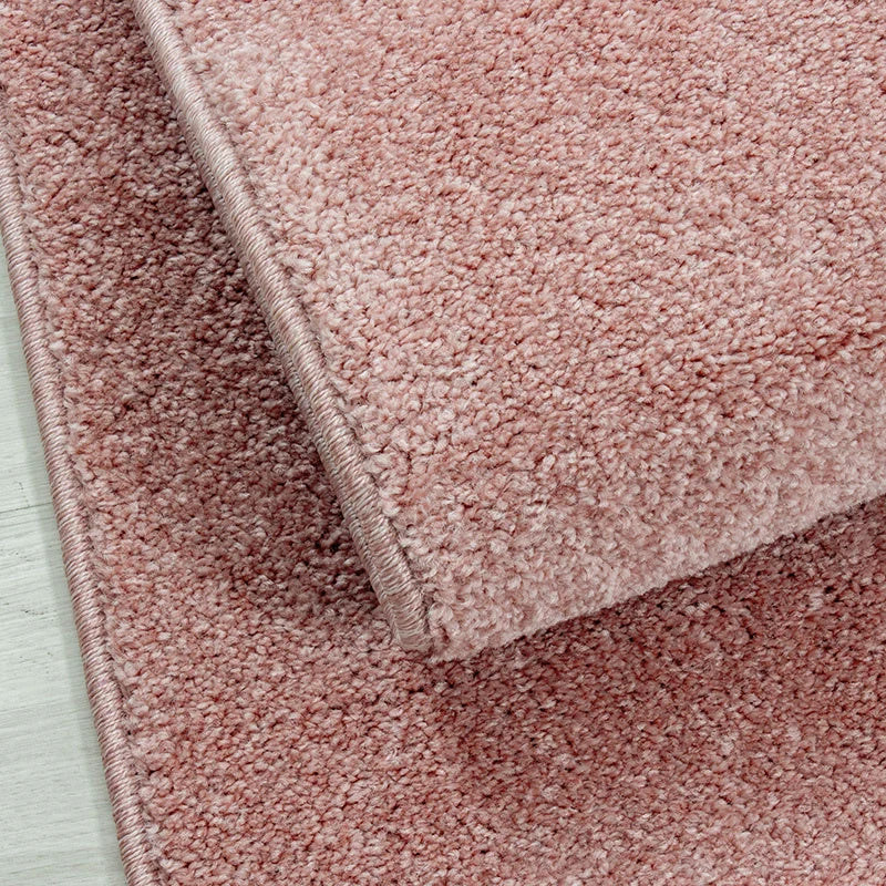 Kurzflor Teppich - Asa Rosa