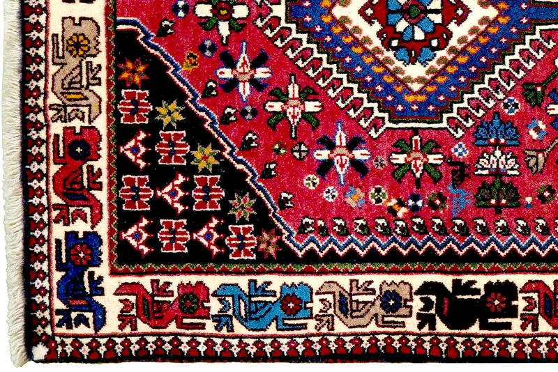 Yalameh · Handgeknüpft – Rot, 304x85 cm