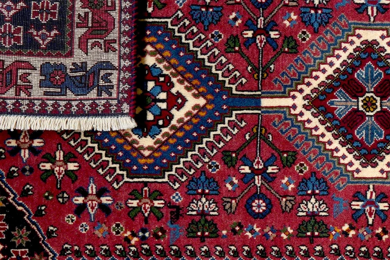 Yalameh · Handgeknüpft – Rot, 304x85 cm
