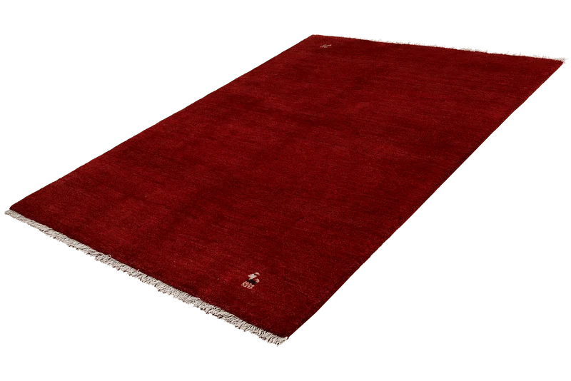 Gabbeh · Handgeknüpft – Rot, 188x123 cm