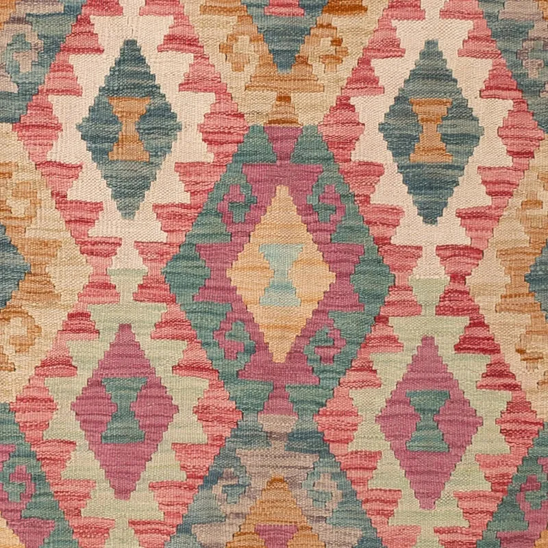Kelim Maimene Teppich 153x202cm - bunt