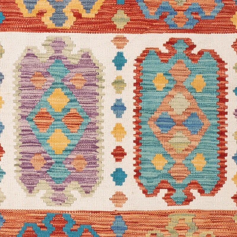 Kelim Maimene Teppich 154x200cm - bunt