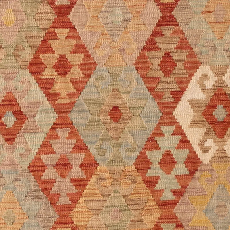 Kelim Teppich - Splash - 155 x 196 cm - bunt