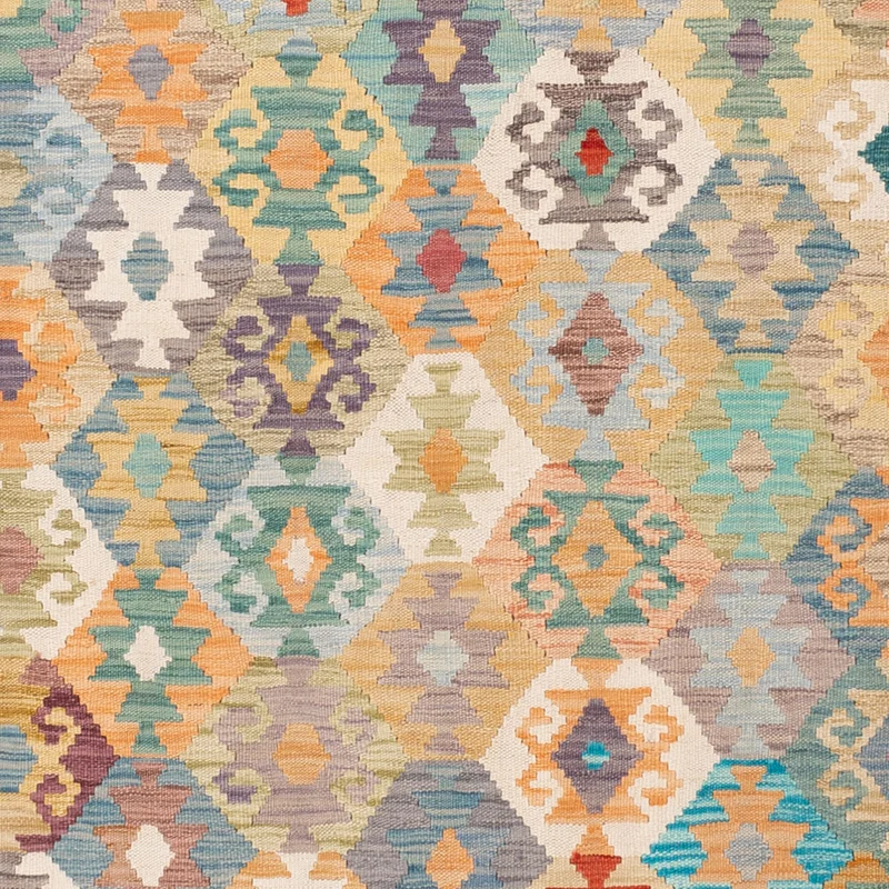 Kelim Maimene Teppich 172x242cm - bunt