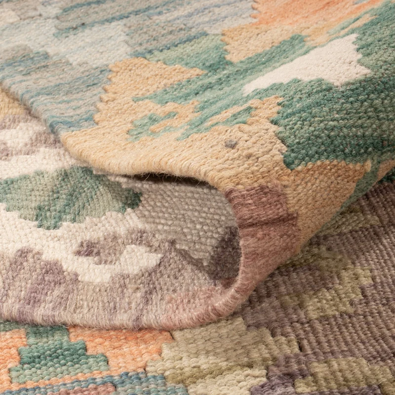 Kelim Maimene Teppich 172x242cm - bunt