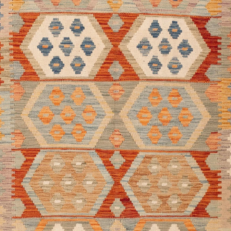 Kelim Maimene Teppich 166x251cm - bunt