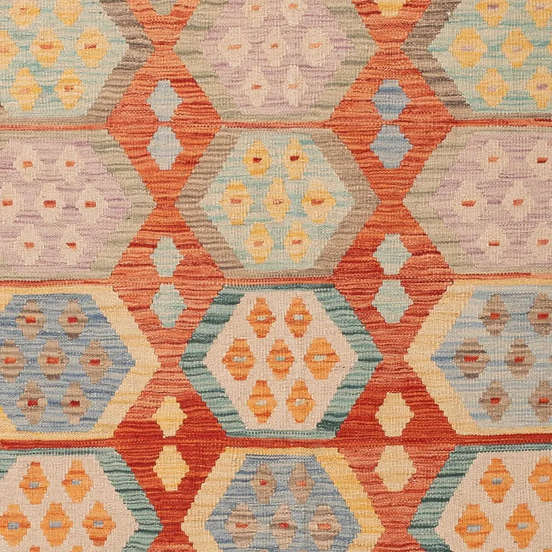 Kelim Maimene Teppich 173x237cm - bunt
