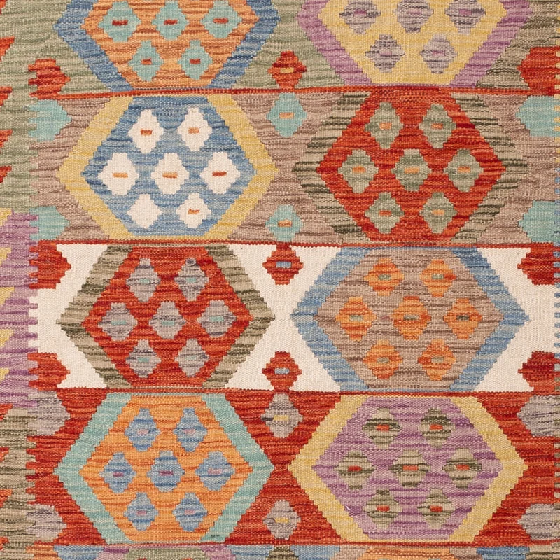 Kelim Maimene Teppich 168x250cm - bunt