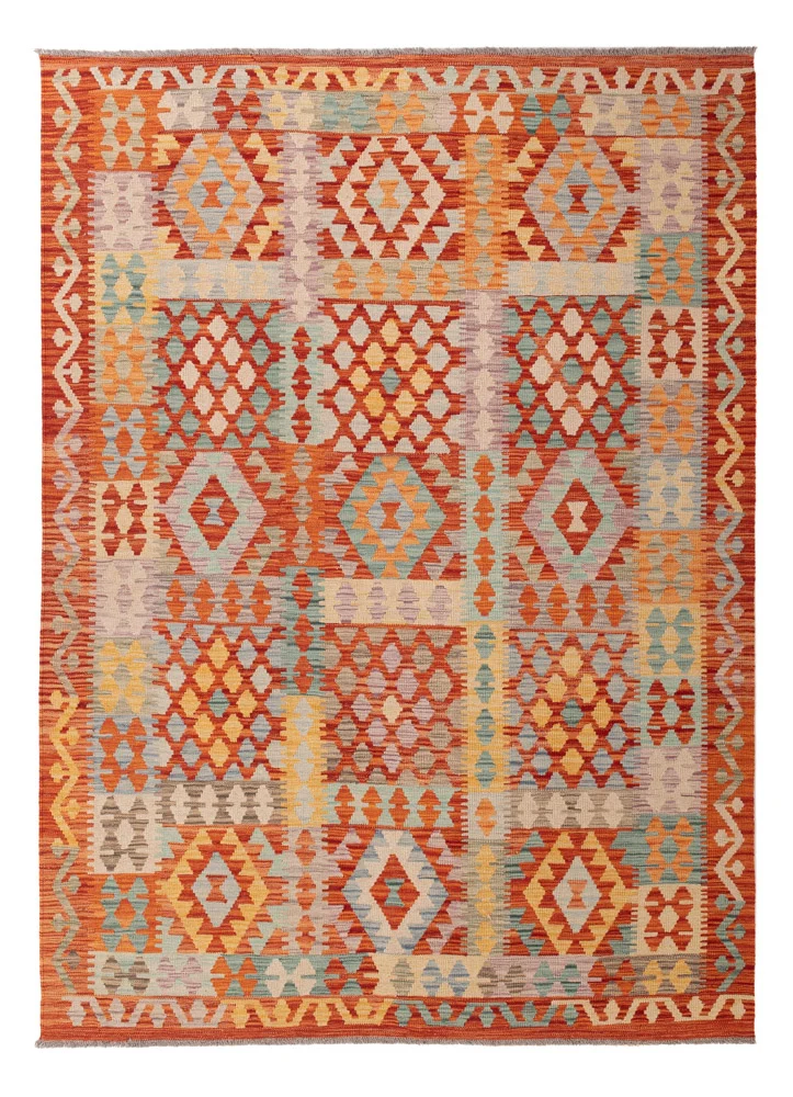 Kelim Maimene Teppich 171x240cm - bunt