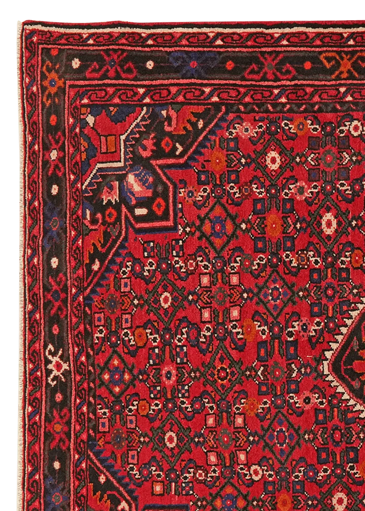 Hosseinabad · Handgeknüpft – Rot, 223x169 cm