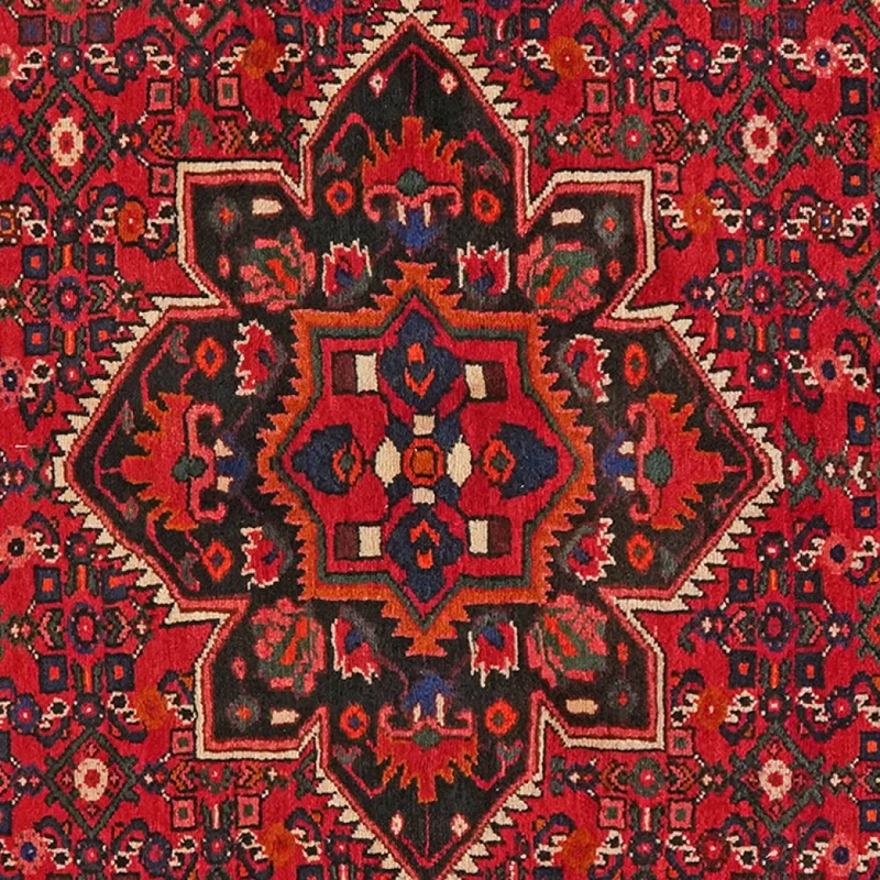 Hosseinabad · Handgeknüpft – Rot, 223x169 cm