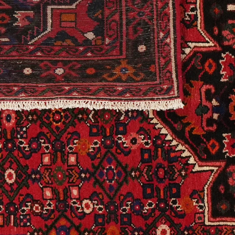 Hosseinabad · Handgeknüpft – Rot, 223x169 cm