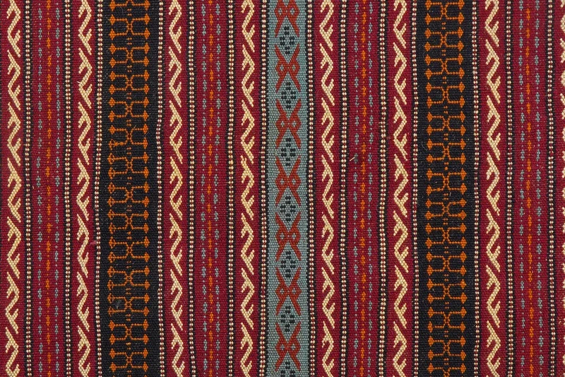 Kelim Kordi · Handgewebt – Bunt, 237x166 cm