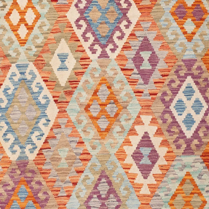 Kelim Maimene Teppich 178x255cm - bunt