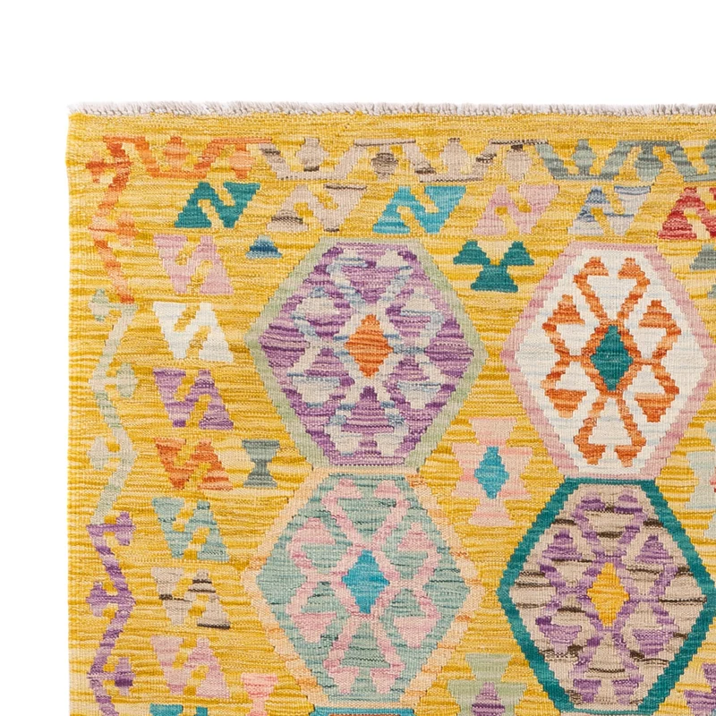 Kelim Maimene Teppich 178x255cm - bunt