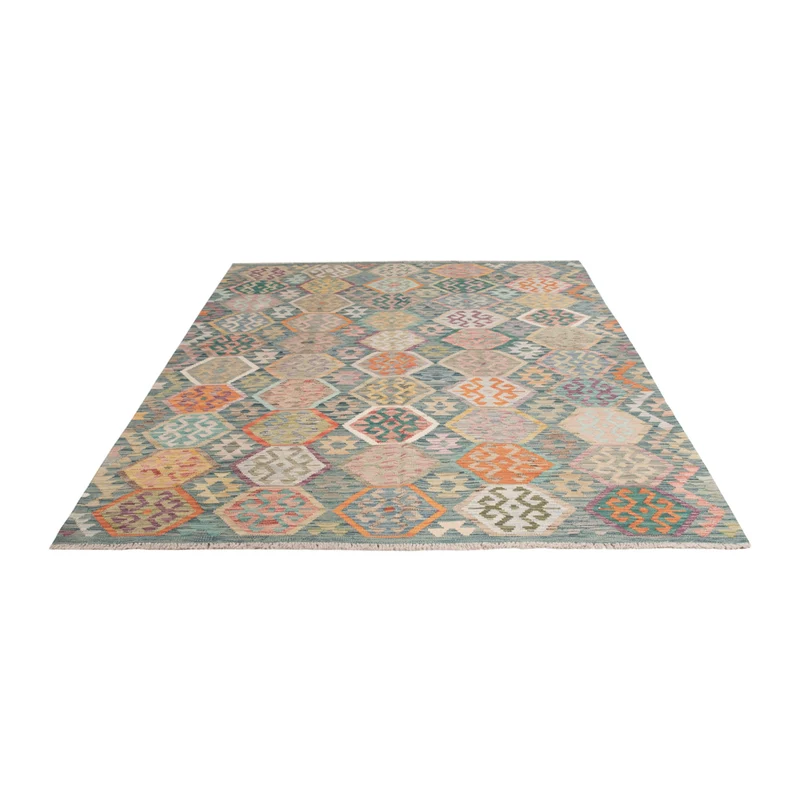 Kelim Maimene Teppich 180x254cm - bunt