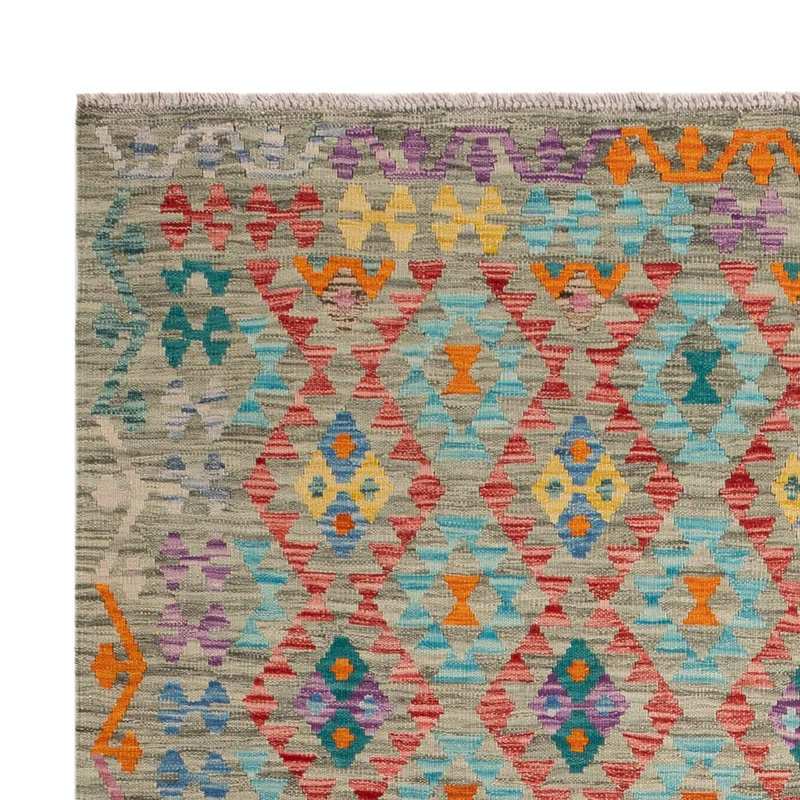 Kelim Maimene Teppich 178x255cm - bunt