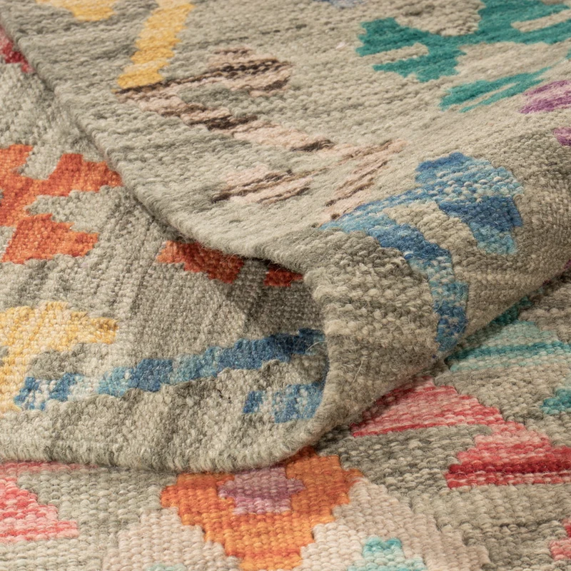 Kelim Maimene Teppich 178x255cm - bunt