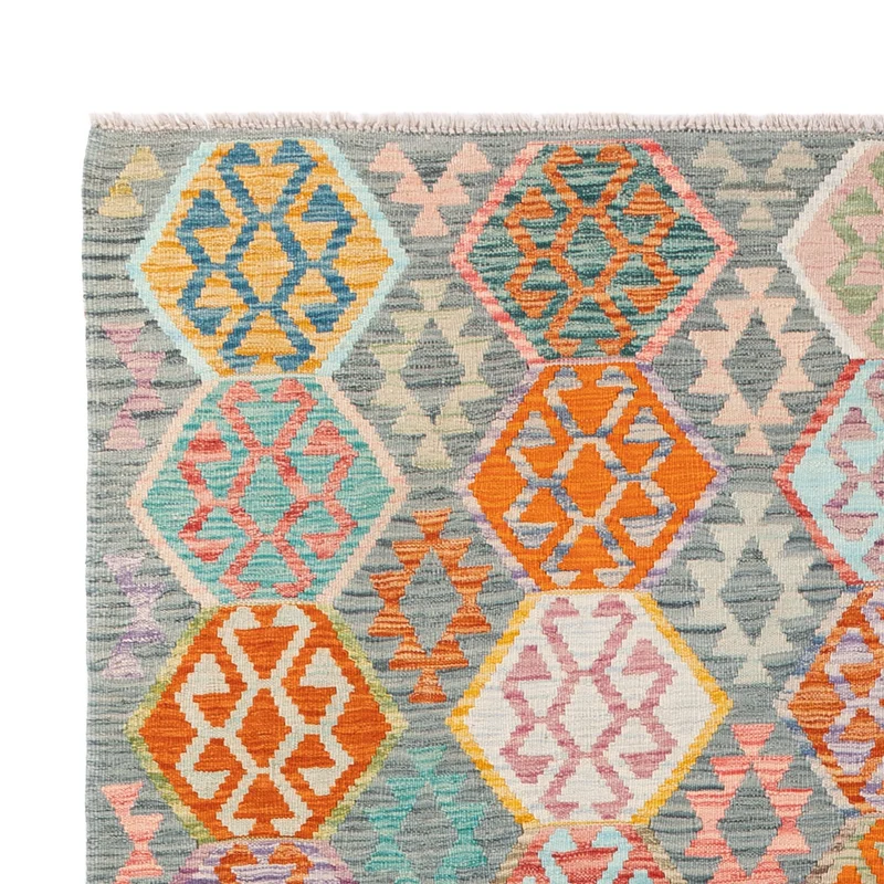 Kelim Maimene Teppich 178x253cm - bunt
