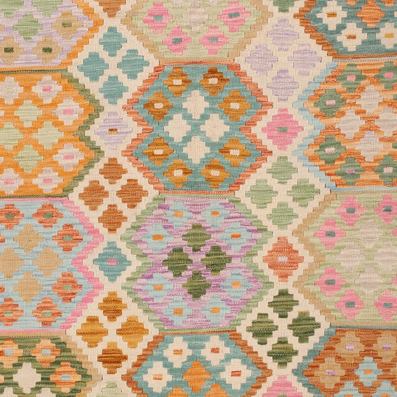 Kelim Maimene Teppich 184x245cm - bunt
