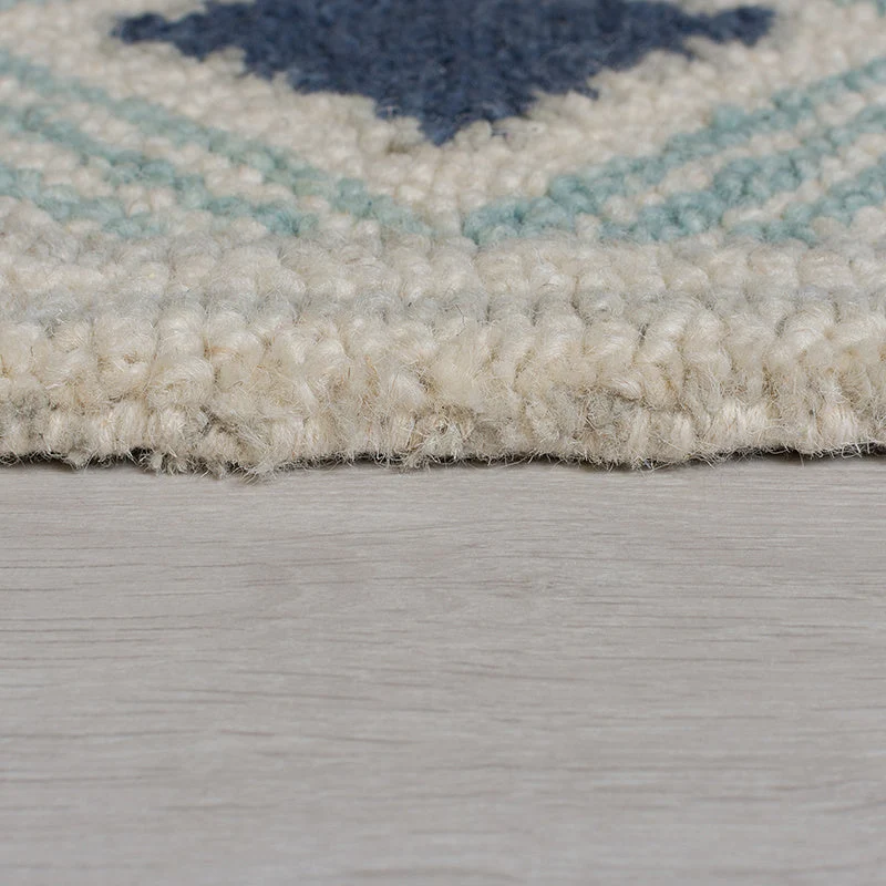 Teppich Modern - Nappo Marco Blau