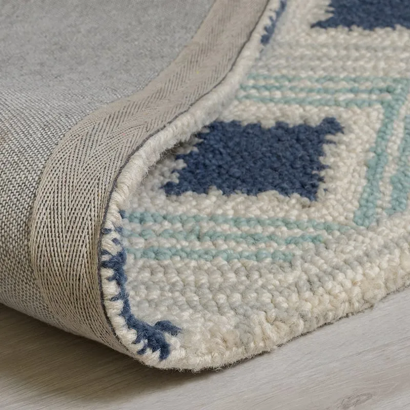 Teppich Modern - Nappo Marco Blau
