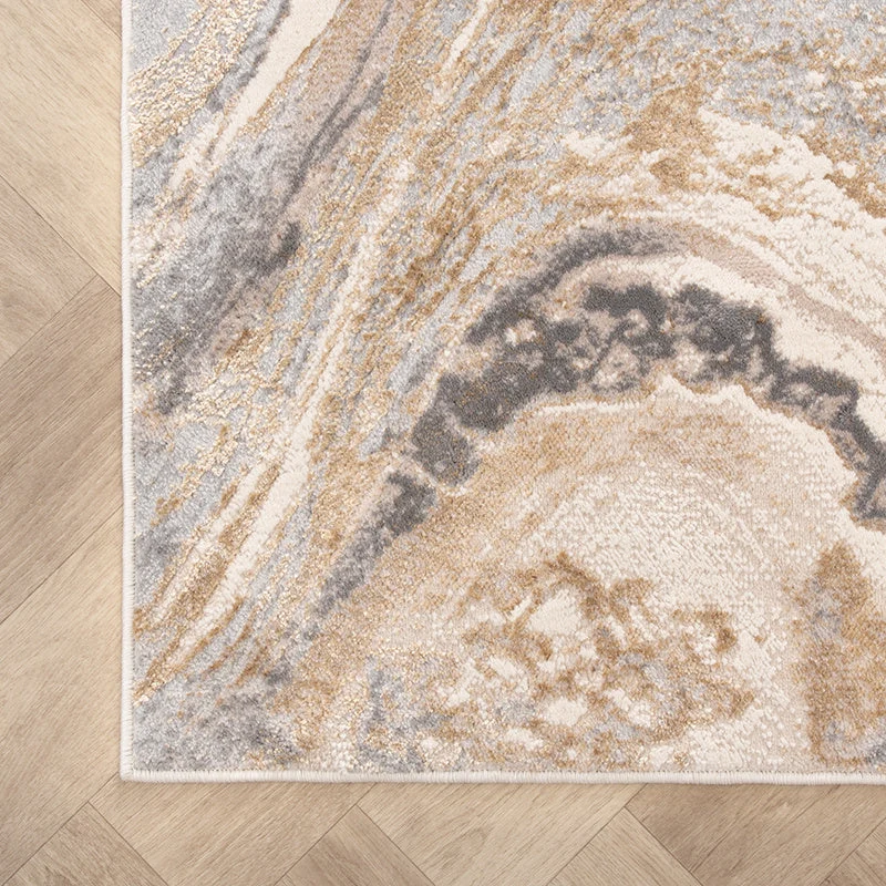 Teppich Modern - Leonore Noce Creme Braun