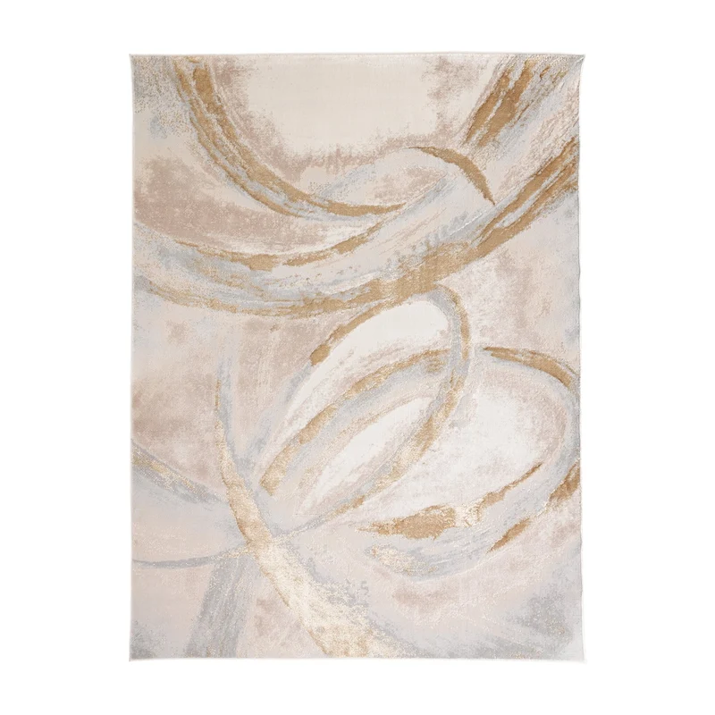 Teppich Modern - Leonore Cotto Creme Braun