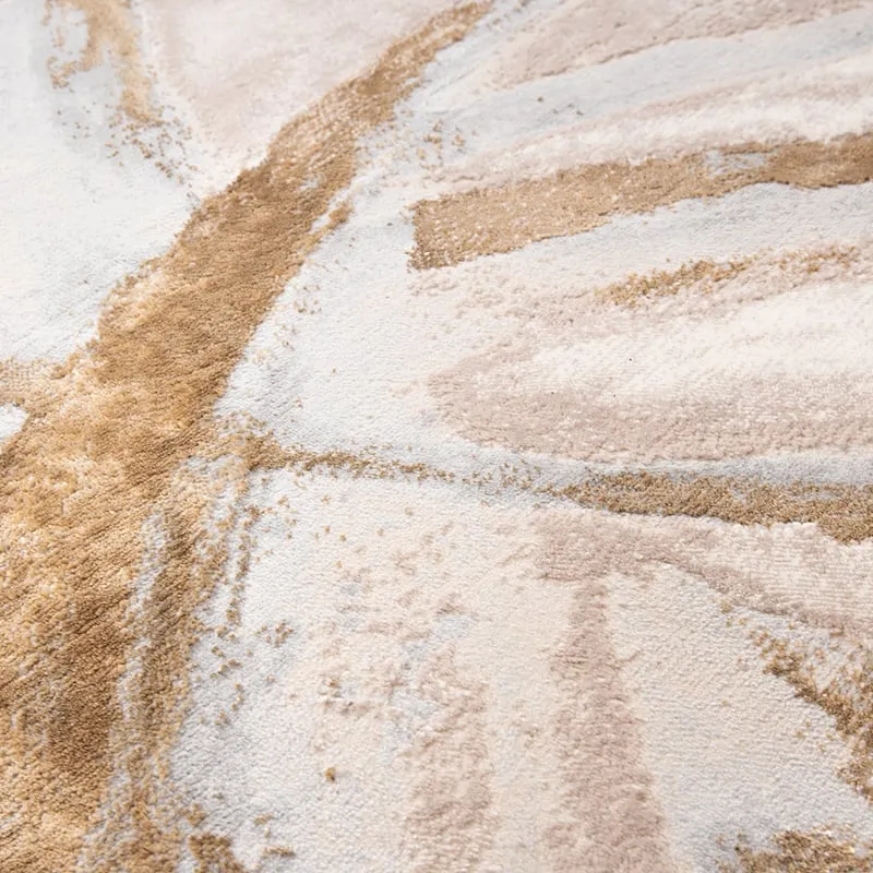 Teppich Modern - Leonore Cotto Creme Braun