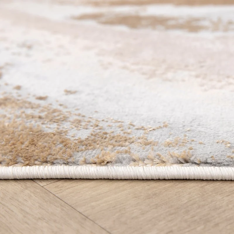 Teppich Modern - Leonore Cotto Creme Braun