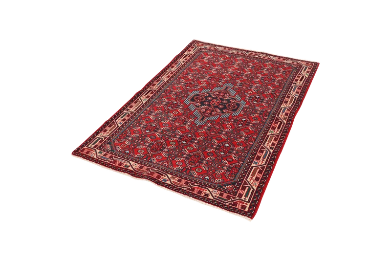 Assadabad · Handgeknüpft – Rot, 151x105 cm