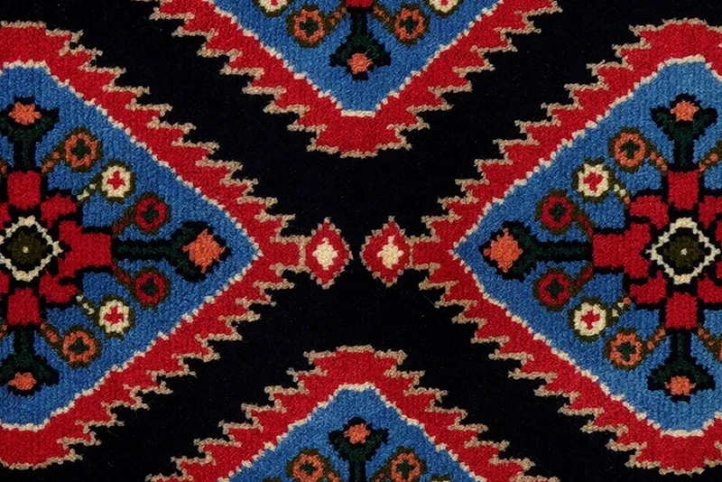 Hamadan · Handgeknüpft – Blau, 99x60 cm