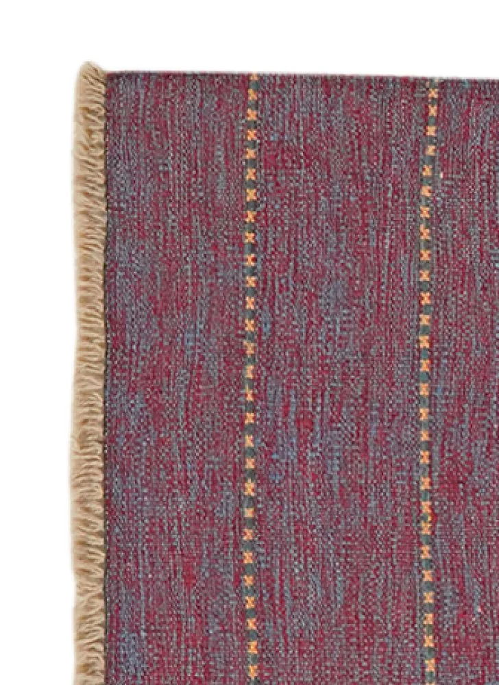 Kelim Gashgai · Handgewebt – Rot, 192x63 cm
