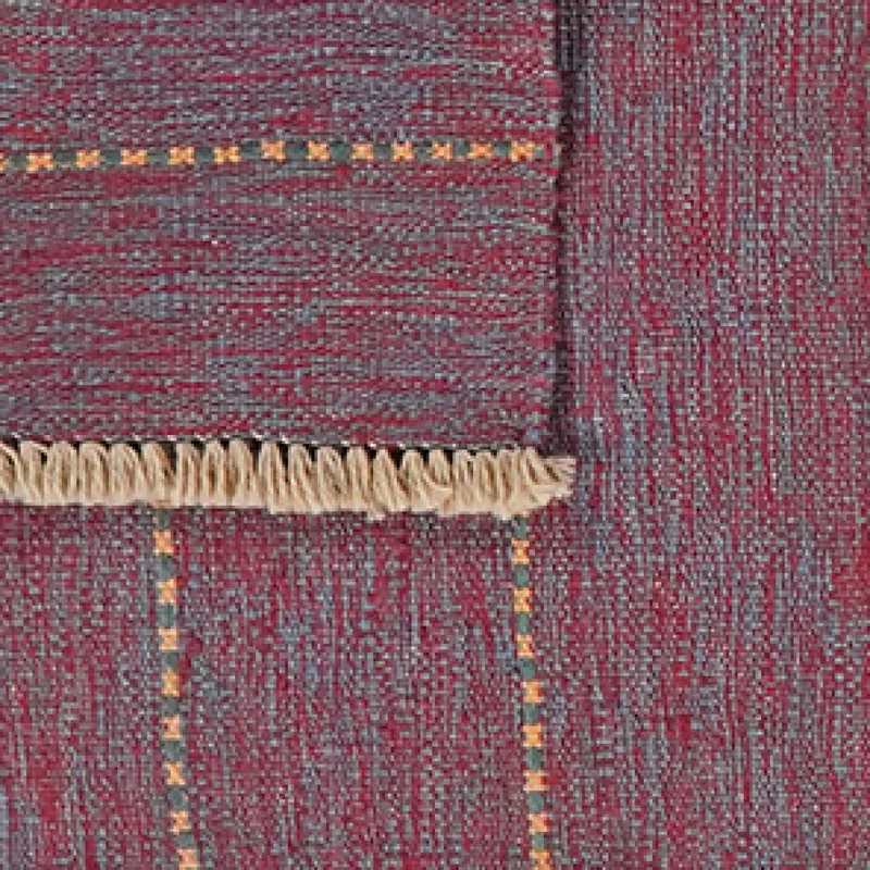 Kelim Gashgai · Handgewebt – Rot, 192x63 cm