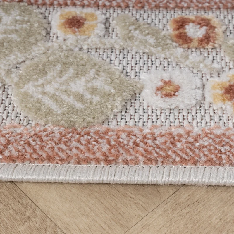 In - & Outdoorteppich - Bloom Oriental Bunt