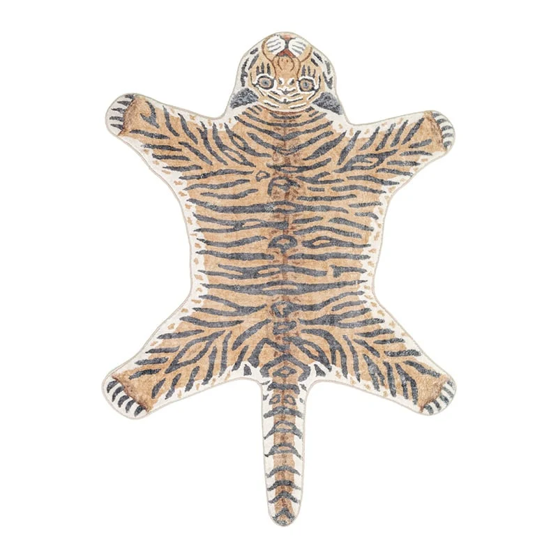 Waschbarer Kinderteppich - Wild Tiger